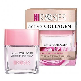 Crème visage de jour au collagène et eau de rose 50ml
