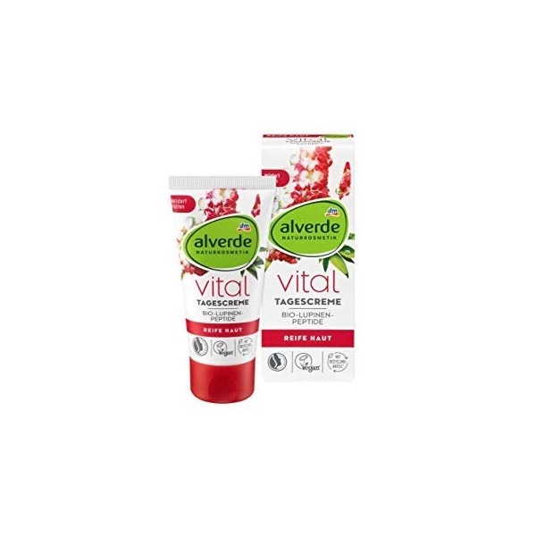 Alverde Crème de jour Vital Lupinen-Peptide 50 ml