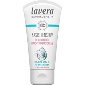 Lavera Naturkosmetik Basis Sensitiv Riche Hydratant Bio Aloe Vera & Beurre de karité Crème 1 x 50 ml