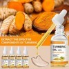 4PCS Turmeric Serum Visage Anti Tache Turmeric Oil Anti Tache Turmeric Sérum Visage Réparateur Au Curcuma Naturel Turmeric Da