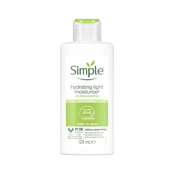 Simple Kind To Skin Hydrating Light Moisturiser 125 ml by Simple