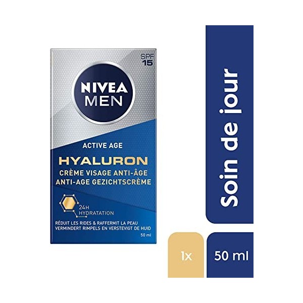 Nivea Men - Active Age Soin Hydratant Anti-Rides DNAge - 50m