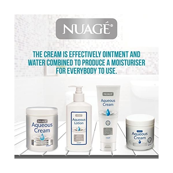 NUAGE® Crème aqueuse, sans parfum, 500 ml