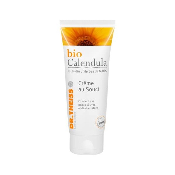 Bio Calendula Crème au Souci | Visage & Corps | Protège et Assouplit la peau | Hydratation Intense | Tous les types de peaux,