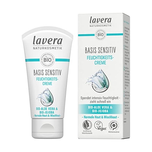 Lavera - Crème hydratante Jojoba & Aloe Vera Basis