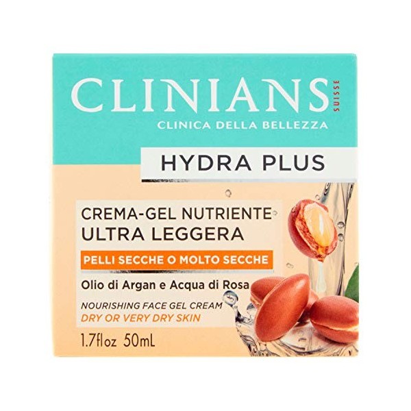 Clinians Viso Hydra Plus Crema 50 Ml. Nutriente Leggera