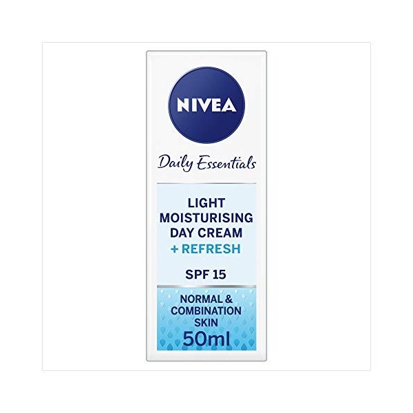 Nivea Daily Essentials Crème de jour hydratante légère SPF 15 50 ml