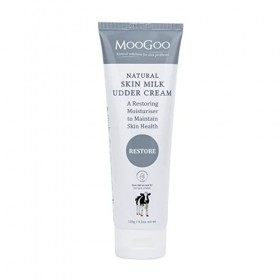 MooGoo Natural Skin Milk Udder Crème hydratante douce pour peaux sensibles, sèches, démangeaisons – Hydratant sans cruauté en