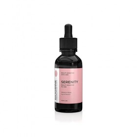 BIOGRINE - Serum booster De Beauté SERENITY Huile Graines De Chanvre 400mg - Hydrate Protège Peaux Sensibles - Acné - Soin Vi