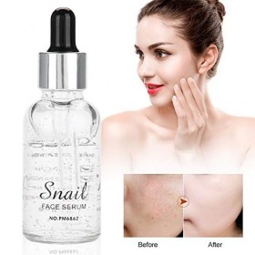 30 ml Sérum Escargot Hydratant, Acide Hyaluronique Sécrétion dEscargot Nourrissant Peau Essence Visage Lifting Sérum Crème E