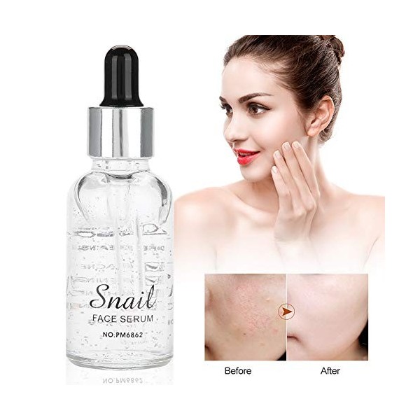 30 ml Sérum Escargot Hydratant, Acide Hyaluronique Sécrétion dEscargot Nourrissant Peau Essence Visage Lifting Sérum Crème E