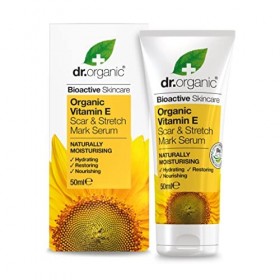 Dr. Organic Sérum Cicatrices/Vergetures à la Vitamine E Bio 50 ml