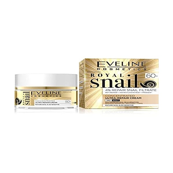 Eveline Cosmetics Royal Snail Ultranorpair Creme Jour/Nuit 60+ 50 ml