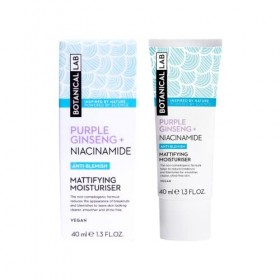 Botanical Lab Purple Ginseng + Niacinamide hydratant matifiant 40 ML