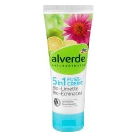 Alverde NATURKOSMETIK Crème pour les pieds 5 en 1 75 ml