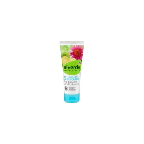 Alverde NATURKOSMETIK Crème pour les pieds 5 en 1 75 ml