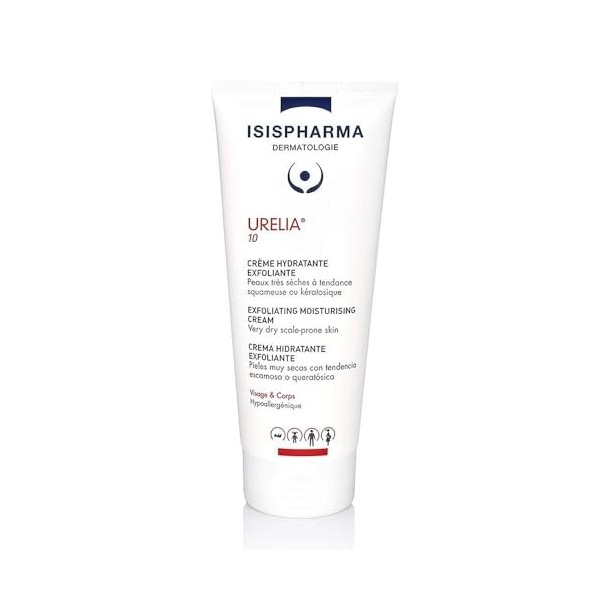 ISISPHARMA - Urelia 10 - Crème hydratante exfoliante - Peaux très sèches à tendance squameuse ou kératosique