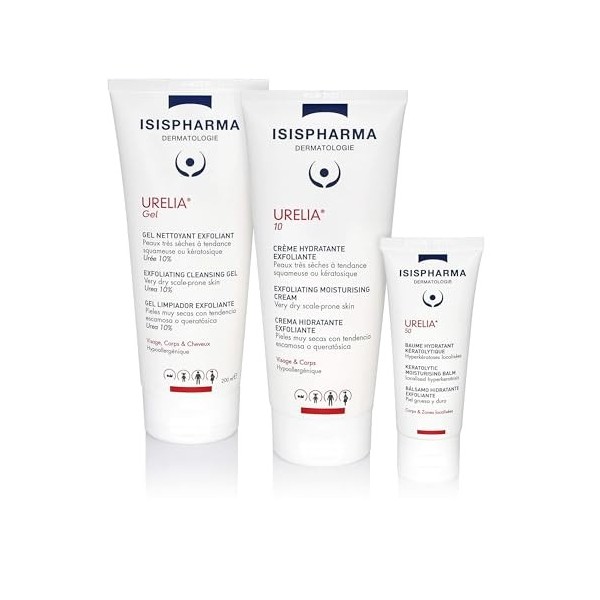 ISISPHARMA - Urelia 10 - Crème hydratante exfoliante - Peaux très sèches à tendance squameuse ou kératosique