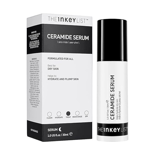 The INKEY List Sérum à 3 % de céramide pour hydrater et repulper la peau 30 ml