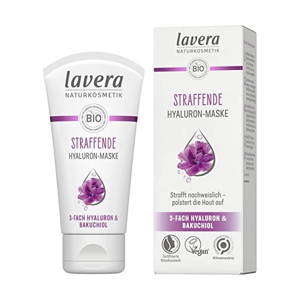 lavera My Age Firming Day Cream - crème de jour à lhibiscus bio et aux céramides - réduit les taches pigmentaires - pour les