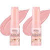 Rose Flower 2Pcs Baume Hydratant Anti-rides, Baume Anti-rides Hydratant Rebond, Baume Anti-rides Multi-hydratant, avec de lh