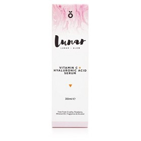 Sérum Visage Vitamine C + Acide Hyaluronique par Lunar Glow 30ml.