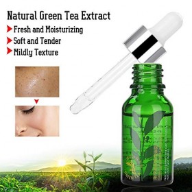 15ml Essence de Graines de Thé Vert Fcase Sérum Hydratant Anti-âge Acide Hyaluronique Sérum Blanchissant Sérum Hydratant