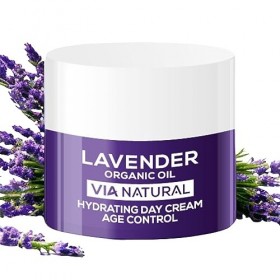 Crème de jour hydratante contre le vieillissement à lhuile de lavande bio Lavande 50ml