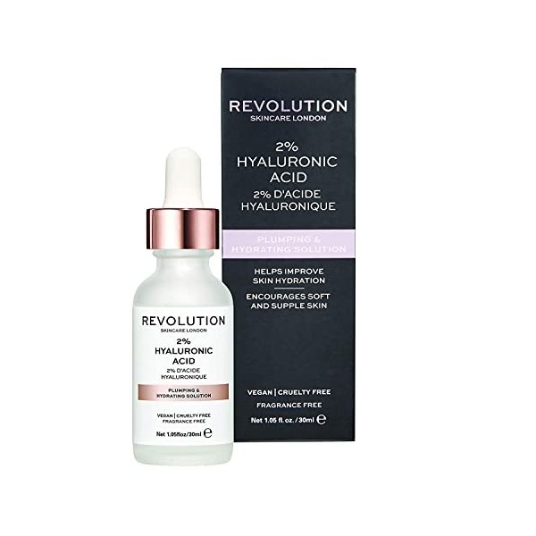 Revolution Skincare London, 2% Hyaluronic Acid Hydrating, Sérum, 30ml