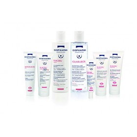 Isispharma - Aquaruboril - Solution micellaire - Démaquillante apaisante - Peau sensibles à rougeurs - 250 ml