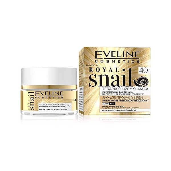 Eveline Cosmetics Royal Snail Intensive Anti-Rides Crème de Jour/Nuit 40+ 50 ml