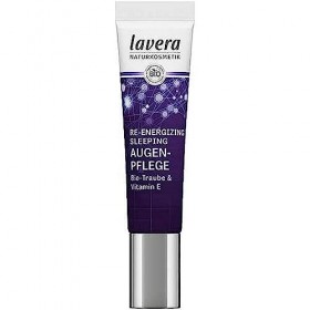 lavera Re-Energizing Sleeping Soin des yeux – Cosmétique naturel – Végétalien – Raisins bio & vitamine E – Principes actifs –