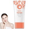 Gluta Whitening Lazy Cream, Orange Exfoliating Whitening Gel, Gluta Whitening Facial Cream Lotion Moisturizing Lazy Cream, Gl