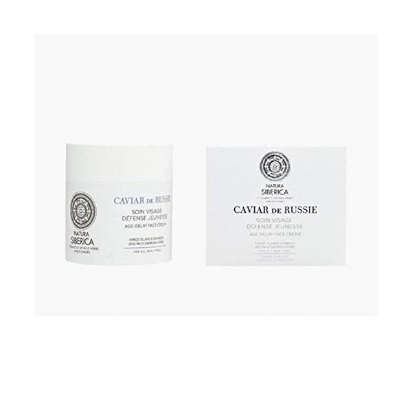 Natura Siberica NS Copenhagen Crème Visage Age-Delay Caviar de Russie 50 ml