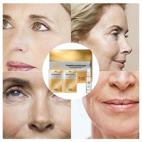 Essence hydratante pour le visage, Kit dcollagènes dos cerf peptien spirale, Hydrate Brightens Deer Collagens Essence Set p