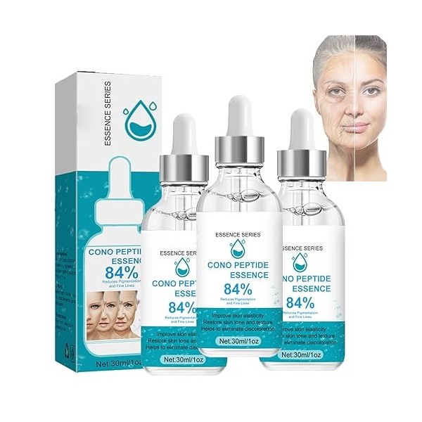 Sérum Facial Double Botox, Essence Cono Peptide 84%, Sérum Facial Botox, Sérum Anti-âge Collagen Boost, Sérum Anti-âge Face B