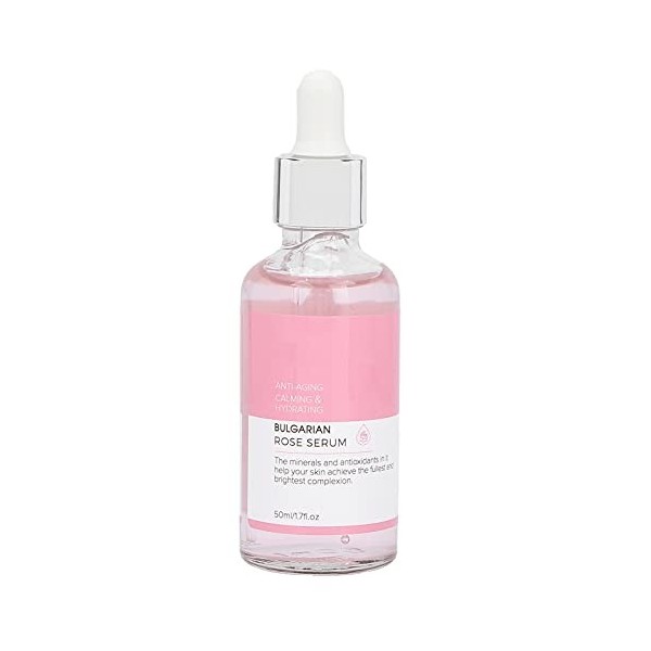 Sérum Visage Rose Sérum Hydratant Hydratant Éclaircissant Sérum Visage Ton De La Peau Anti-Âge Hydratant Sérum Visage Pour So