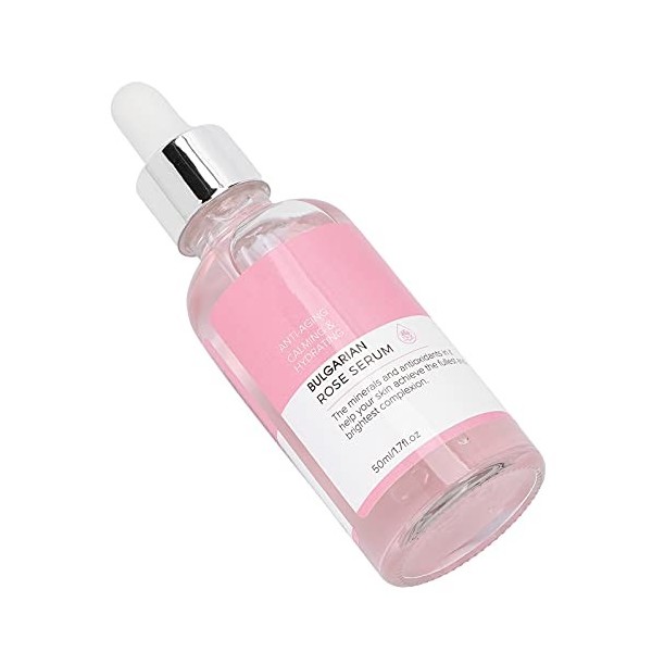 Sérum Visage Rose Sérum Hydratant Hydratant Éclaircissant Sérum Visage Ton De La Peau Anti-Âge Hydratant Sérum Visage Pour So