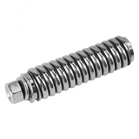 Support à Ressort pour Antenne Radio, Argent, Installation Facile et Robuste, Support à Ressort pour Antenne, Améliore la fle