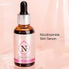 Skincare Whitening Serum, Skincare Serum Éclaircissant Hydratant Rétrécir les Pores Sérum Blanchissant la Peau 30ml Sattaque