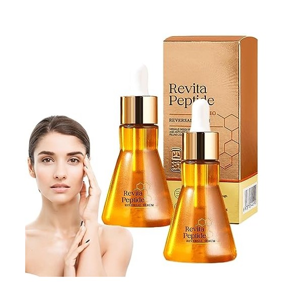 Revita Peptide Essence Peptide Rides Anti-Rides Combleur Palmitoyl Peptide Stimule Lhuile De Collagène Pour Éliminer Les Rid