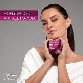 Crème Anti-Âge Restructurante Intensive à Effet Anti-Rides, Régénère et Nourrit le Visage Pendant la Nuit, Effets Immédiats e