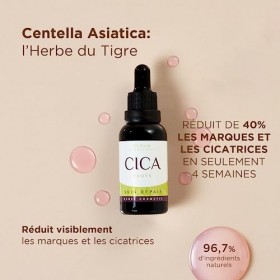 Ardaraz Sérum Visage Réparateur à l’extrait Concentré de Cica Centella Asiatica . Serum anti ridesqui régénère la peau abîmé