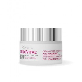 Crème Visage Anti-Rides à lAcide Hyaluronique 3%, Hydratation Intense et Immédiate, Effet Lifting, Comblement et Lissage des