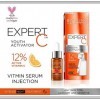 Eveline Cosmetics Expert C Youth Activator 12% Sérum Vitamine C Active Anti-Âge | 18 ml | Soin Intense Anti-Rides | Lifting D