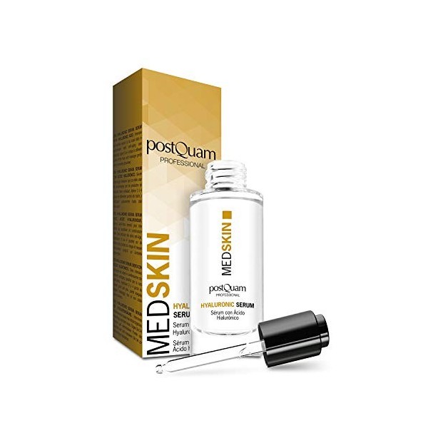 Postquam - Med Skin | Sérum Visage Anti Rides à lAcide Hyaluronique - 30 ml