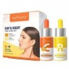 vitamine C,Hydratant Skin Stay Up Late Essence | blanchiment la peau du visage, Essence éclaircissante vitamine C Qeyeid