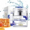 Crème à lacide hyaluronique pour le visage | Crème hydratante pour le visage | Essence faciale hydratante pour soins de la p