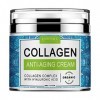 Collagène Visage - Crème Hydratante Visage Femme - 50g Retinol Crème Anti-âge pour le Visage Hydratant Hydratant Adoucissant 