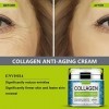 Collagène Visage - Crème Hydratante Visage Femme - 50g Retinol Crème Anti-âge pour le Visage Hydratant Hydratant Adoucissant 